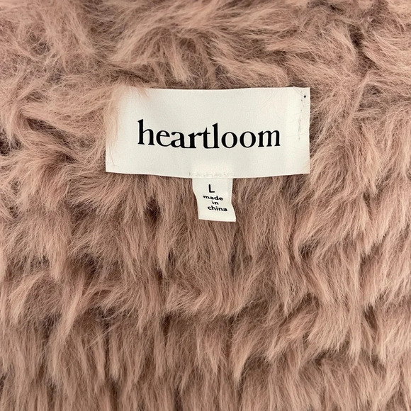 Women's Heartloom Aria Faux Fur Jacket - Sz. L - MSRP $219 - Picture 4 of 8